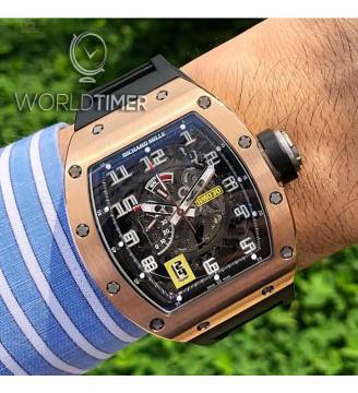Richard Mille [NEW] RM 030 Rose Gold Skeleton Dial (Retail:US$115,000)