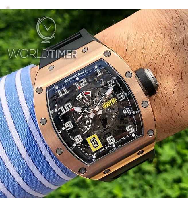 Richard Mille [NEW] RM 030 Rose Gold Skeleton Dial (Retail:US$115,000)