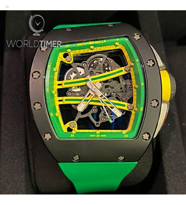 Richard Mille [2019 USED] RM 61-01 Yohan Blake TZP Black Ceramic Watch