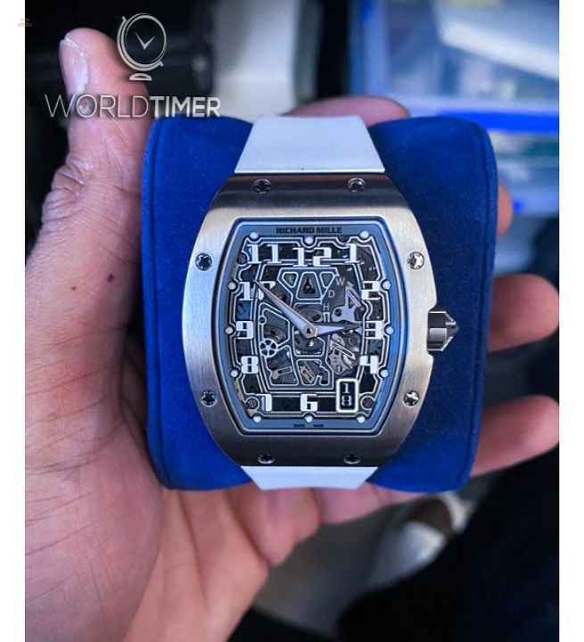 RICHARD MILLE RM 67-01 WHITE GOLD EXTRA FLAT AUTOMATIC WATCH