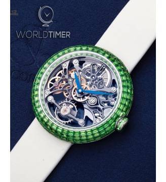Jacob & Co. 捷克豹 [NEW][LIMITED 18 PIECE] Brilliant Skeleton Baguette Green BS531.30.BZ.BB.ASB4A (Retail:HK$2,243,100)