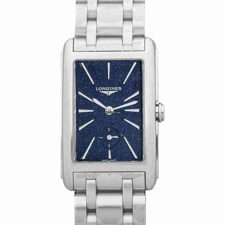  Longines DolceVita L55124936 - DolceVita Stainless Steel Quartz Blue Dial Ladies Watch </h1> 