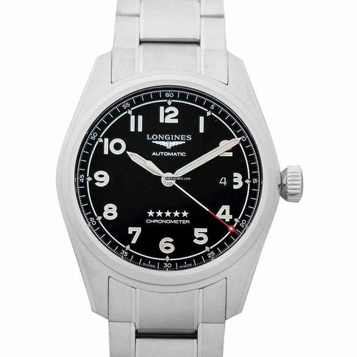  Longines Spirit L38114539 - Spirit Prestige Edition Stainless Steel Automatic Black Dial Men's Watch </h1> 
