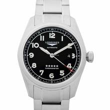 Thumbnail von Longines Spirit L38114539 - Spirit Prestige Edition Stainless Steel Automatic Black Dial Men's Watch </h1>