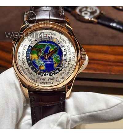 Patek Philippe [NEW-ARRIVAL] World Time Ename Dial 5131R