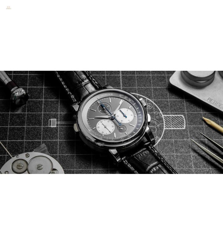 Thumbnail von A. Lange & Söhne [NEW][LIMITED 100 PIECE] 424.038 Triple Split White Gold Grey Dial Watch