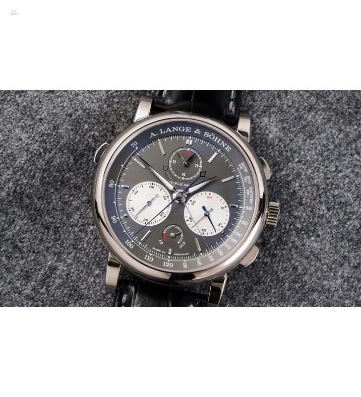 Thumbnail von A. Lange & Söhne [NEW][LIMITED 100 PIECE] 424.038 Triple Split White Gold Grey Dial Watch