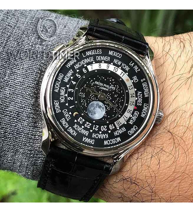 Patek Philippe [NEW-OLD-STOCK][LIMITED 1300][舊新貨限量1300支] 175th Anniversary Collection World Time Moon 5575G