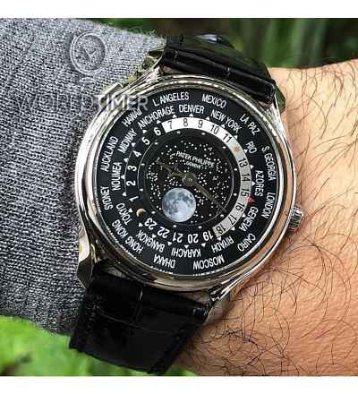 Patek Philippe [NEW-OLD-STOCK][LIMITED 1300][舊新貨限量1300支] 175th Anniversary Collection World Time Moon 5575G