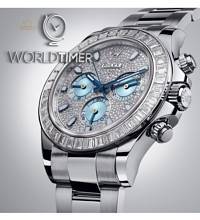 Thumbnail von Rolex [2019 NEW] Daytona Platinum Pave Diamond Dial and Bezel 116576TBR