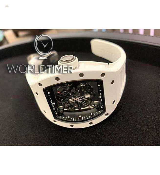 Richard Mille [USED] RM 055 Bubba Watson White Ceramic Mens Watch