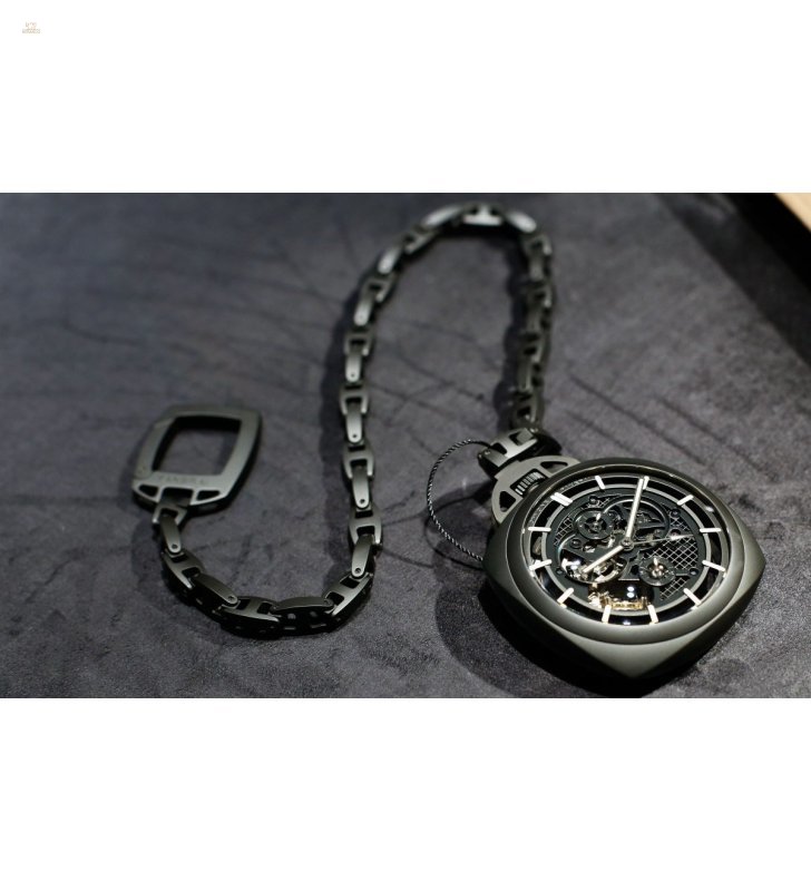 Thumbnail von Panerai [NEW] ^ [LTD] Pocket Watch Tourbillon GMT Ceramica PAM 446 (Retail:US$183,600)