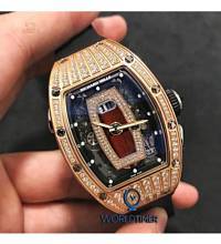 Thumbnail von Richard Mille [NEW] RM 037 Rose Gold Med Set Diamonds Ladies Watch
