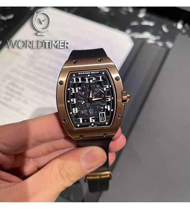 Richard Mille [2016 MINT] RM 67-01 Rose Gold Automatic Extra Flat Mens Watch