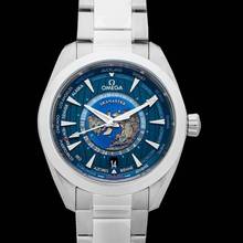 Thumbnail von Omega Seamaster Aqua Terra Worldtimer 220.10.43.22.03.001 - Seamaster Aqua Terra Automatic Blue Dial Men's Watch </h1>