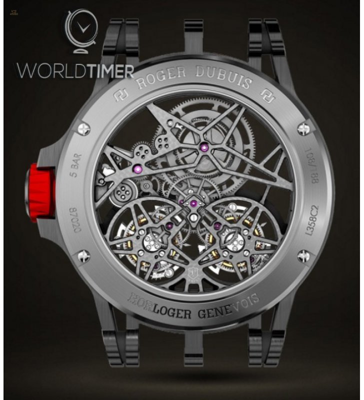Thumbnail von Roger Dubuis [NEW] Excalibur Spider Double Flying Tourbillon Red RDDBEX0481 (Retail: US$269,000)