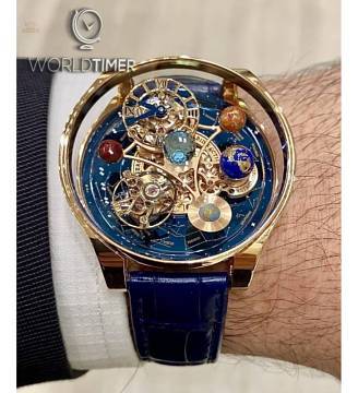 Jacob & Co. 捷克豹 [NEW MODEL] Astronomia Solar Planets Tourbillon (Retail:HK$2,939,900)