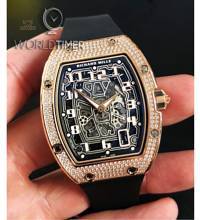 Thumbnail von Richard Mille [NEW] RM 67-01 Rose Gold Full Set Diamonds Automatic Extra Flat Mens Watch