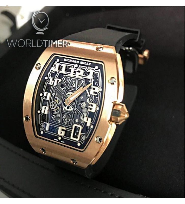 Richard Mille [NEW] RM 67-01 Rose Gold Automatic Extra Flat Mens Watch
