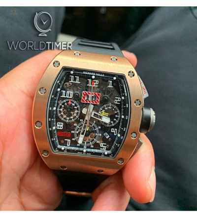 Richard Mille [2012 MINT] RM 011 Rose Gold Automatic Watch