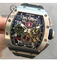 Thumbnail von Richard Mille [NEW] RM 11-02 Titanium GMT Flyback Chronograph Dual Time Zone (Retail:HK$1,211,100)