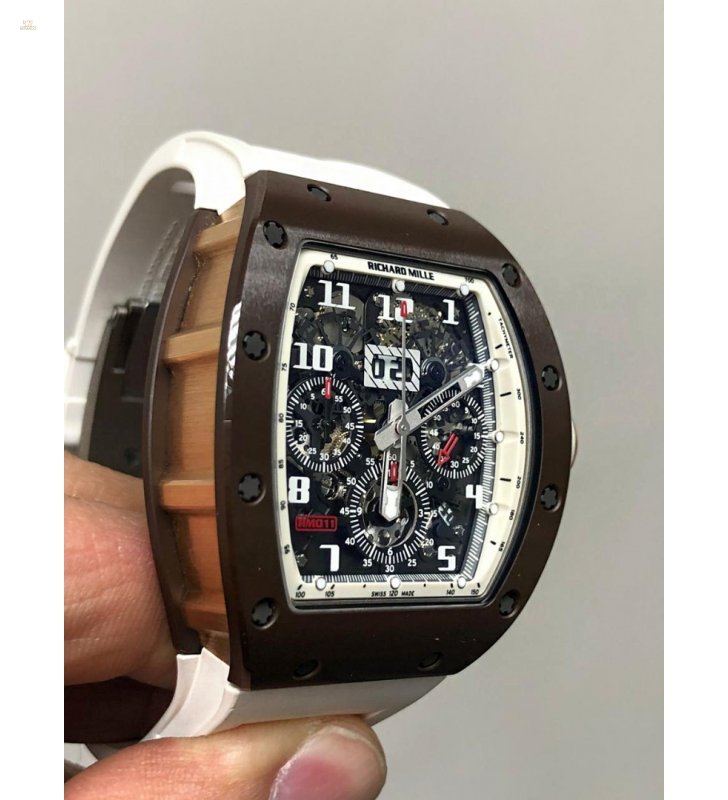 Thumbnail von Richard Mille RM 011 Asia Boutique Brown Ceramic Limited By Milleaholic Flyback Chronograph