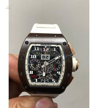 Richard Mille RM 011 Asia Boutique Brown Ceramic Limited By Milleaholic Flyback Chronograph