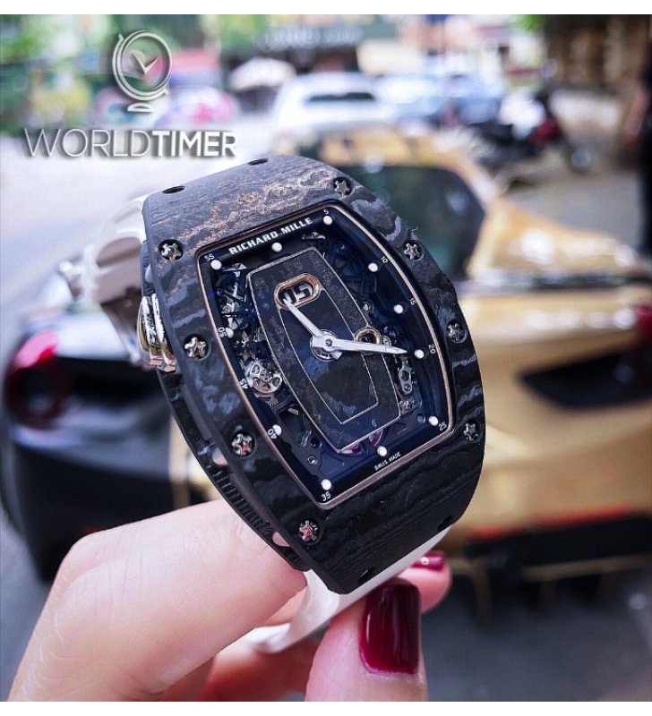 Richard Mille [NEW] RM 037 NTPT Carbon Automatic Watch