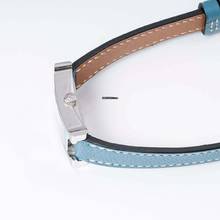 Thumbnail von Hermès Heure H HH1.110 - Heure H Quartz White Steel/Leather </h1>