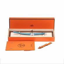 Thumbnail von Hermès Heure H HH1.110 - Heure H Quartz White Steel/Leather </h1>