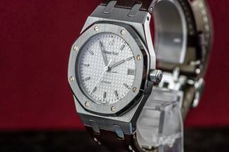 Thumbnail von Audemars Piguet Royal Oak limited Pictet & Cie | 15189ST | Full Set 2005 | Ap Service