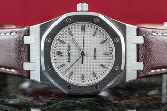 Thumbnail von Audemars Piguet Royal Oak limited Pictet & Cie | 15189ST | Full Set 2005 | Ap Service