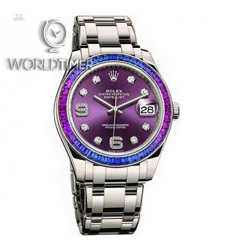 ROLEX [NEW] OYSTER PERPETUAL DATEJUST PEARLMASTER 39mm LADIES 86349SAFUBL