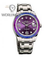 Thumbnail von ROLEX [NEW] OYSTER PERPETUAL DATEJUST PEARLMASTER 39mm LADIES 86349SAFUBL