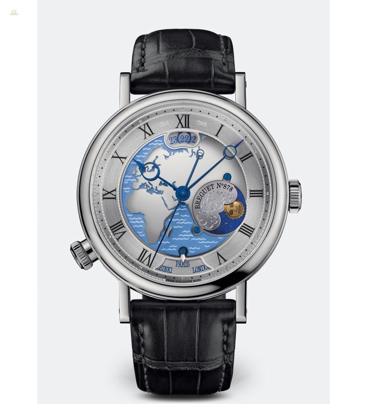 Breguet [NEW] Classique Hora Mundi Mens 5717pt/eu/9zu