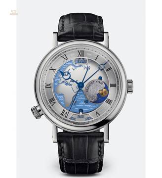 Breguet [NEW] Classique Hora Mundi Mens 5717pt/eu/9zu