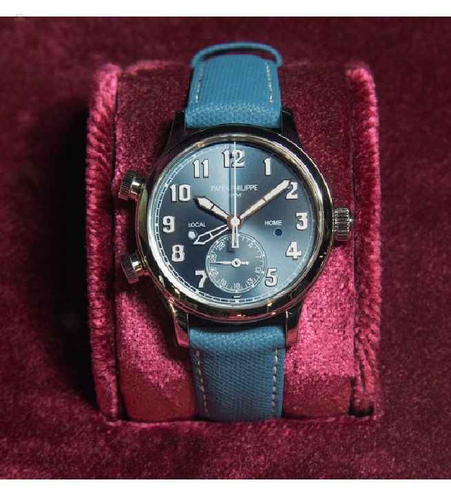 Patek Philippe [NEW][LIMITED 400 PIECE] 7234A Calatrava Pilot Travel Time Singapore 2019 Special Edition
