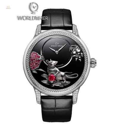 JAQUET DROZ [NEW][LIMITED 8 PIECE] Petite Heure Minute Relief Rat J005024285 (Retail:CHF 81'900)