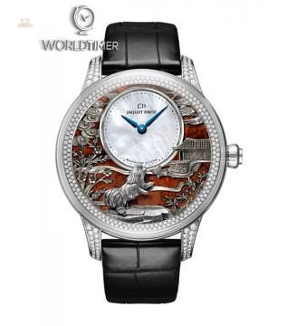 JAQUET DROZ [NEW] Petite Heure Minute Relief Dog J005024283 (Retail:CHF 79'950)