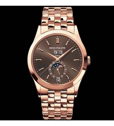 Patek Philippe [NEW] Annual Calendar Mens 5396/1R Rose Gold Watch (Retail:HK$534,700)