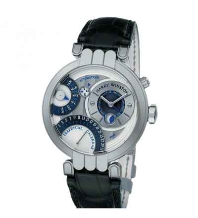 Harry Winston [NEW] Premier Perpetual Calendar automatic 18K white gold PREAPC41WW015