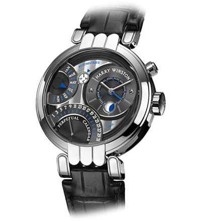 Harry Winston [NEW] Premier Perpetual Calendar automatic 18K white gold PREAPC41WW014