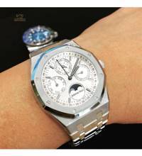 Thumbnail von AUDEMARS PIGUET [NEW] ROYAL OAK PERPETUAL CALENDAR 26574ST.OO.1220ST.01 WHITE DIAL