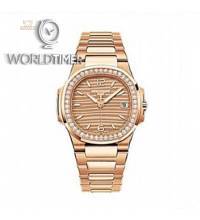 Thumbnail von Patek Philippe [NEW] Ladies Nautilus Rose Gold Brown Dial 7010/1R-012