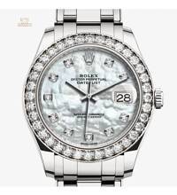 Thumbnail von Rolex [NEW] Pearlmaster 39mm Mother of Pearl Diamond Dial 86289-0001 Unisex Watch