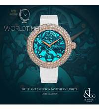 Thumbnail von Jacob & Co. 捷克豹 [NEW][LIMITED 101 PIECE] Brilliant Skeleton Northern Lights Rose Gold BS431.40.RD.QB.A (Retail:HK$754,100)
