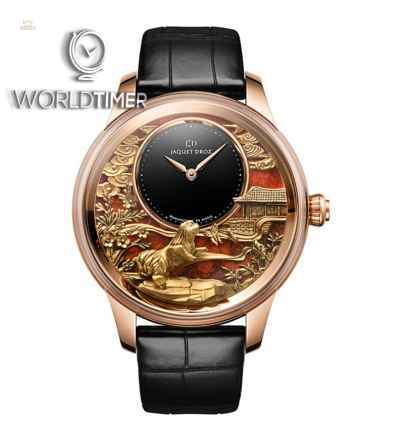 Jaquet Droz [LIMITED 28 PIECE] Petite Heure Minute Relief Dog J005023286 (Retail:CHF 70'200)