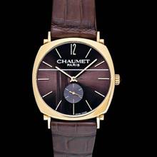Thumbnail von Chaumet Dandy W11083-27G - Dandy GM Brown Dial Men's Watch 39mm / Leather </h1>