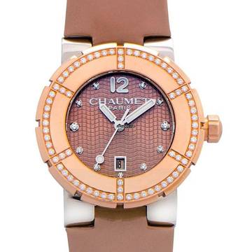  Chaumet Class One W17321-33P - Class One Ladies Watch 33mm / Leather </h1> 
