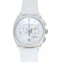 Thumbnail von Chaumet Dandy W11191-30G - Dandy Automatic White Dial 18kt White Gold Unisex Watch </h1>